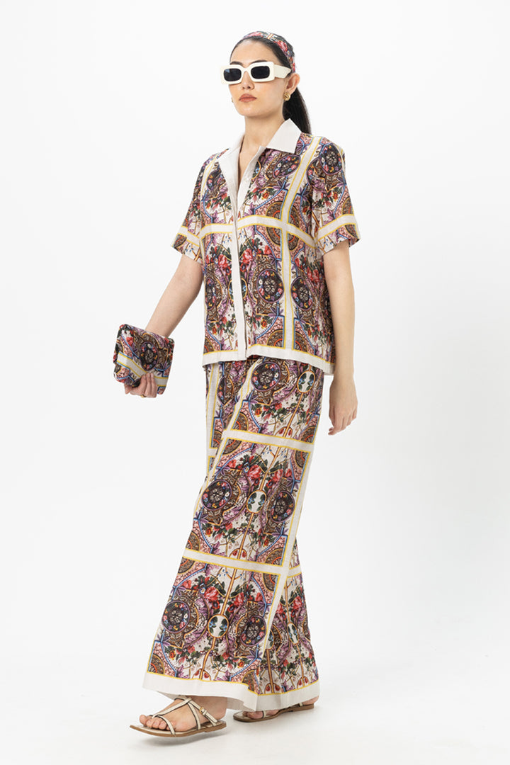 Rococo- White Co-ord Set