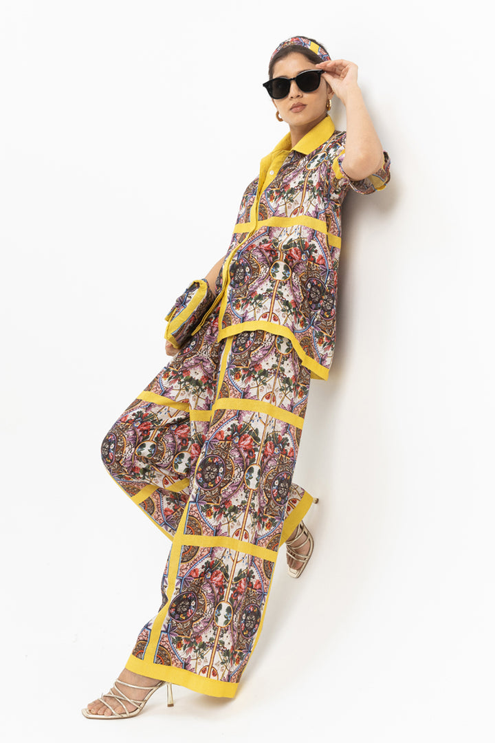 Rococo Yellow Co-ord Set