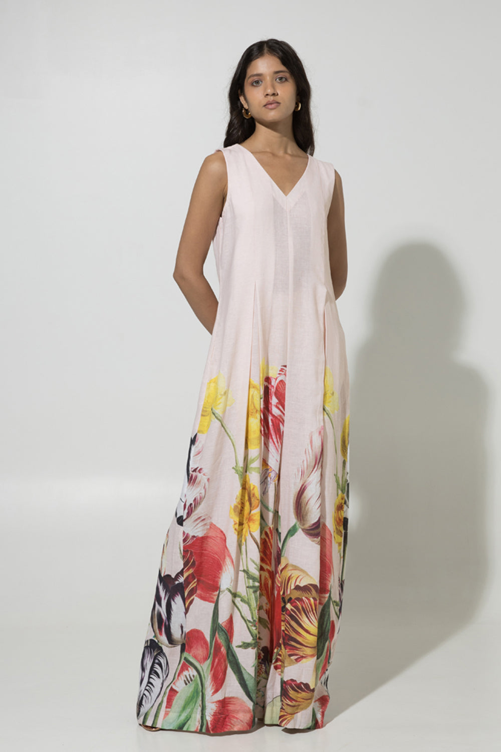 Wildflower Linen Jumpsuit