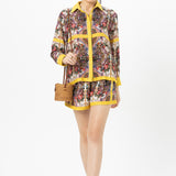 Rococo- Yellow Shorts Set