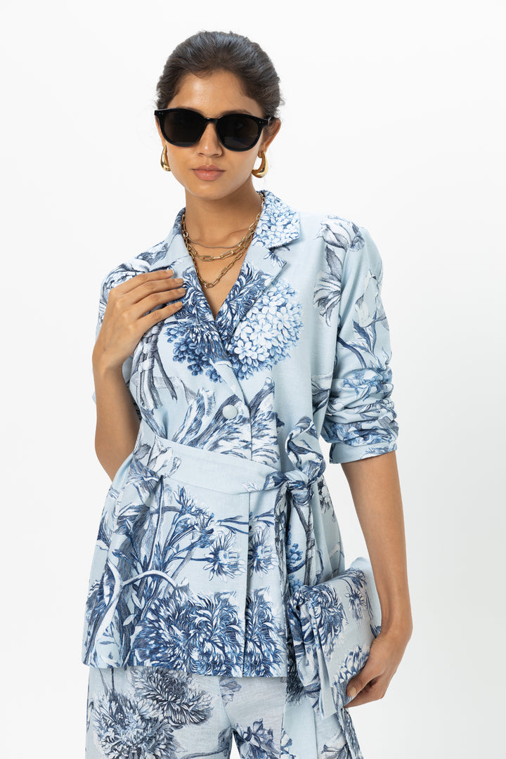 Bianca Wrap Blazer Set