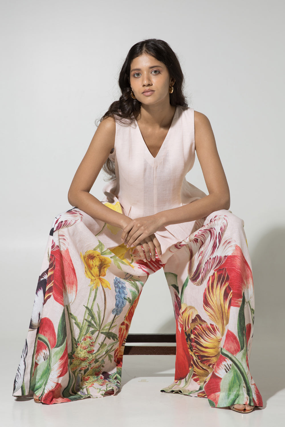 Wildflower Linen Jumpsuit