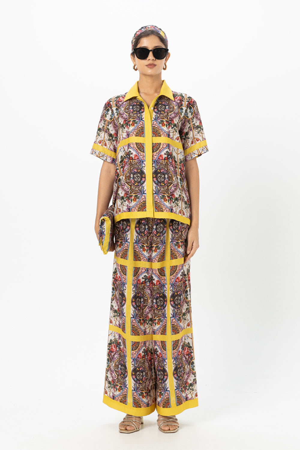 Rococo Yellow Co-ord Set