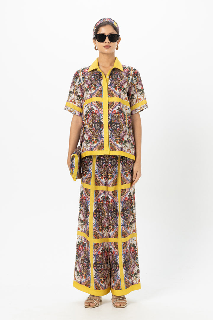 Rococo Yellow Co-ord Set