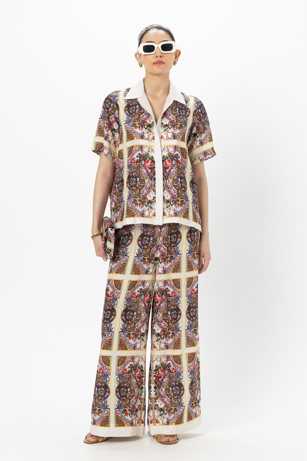 Rococo- White Co-ord Set