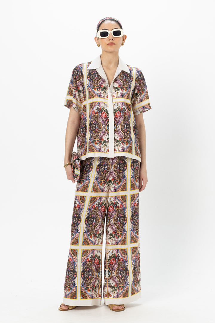 Rococo- White Co-ord Set