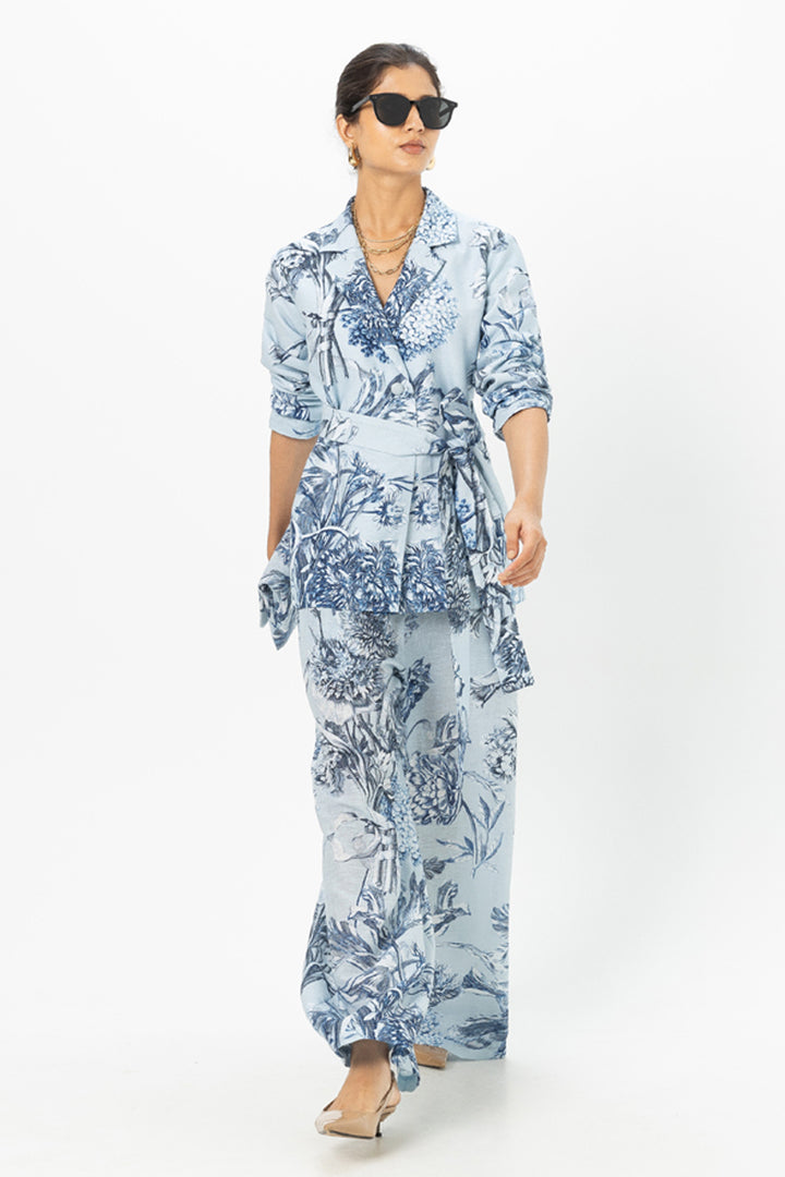 Bianca Wrap Blazer Set