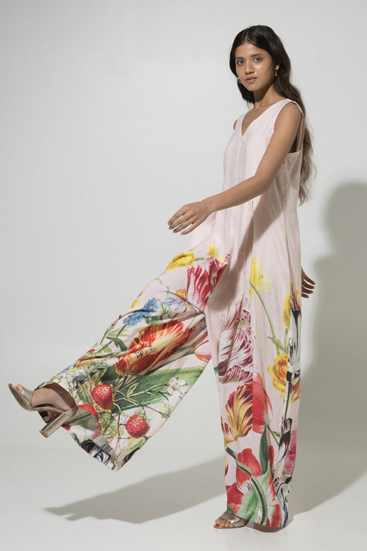 Wildflower Linen Jumpsuit