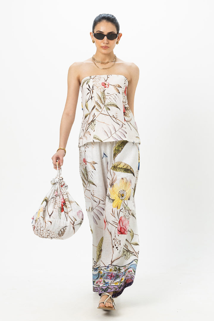 Alicia Strapless Co-ord Set