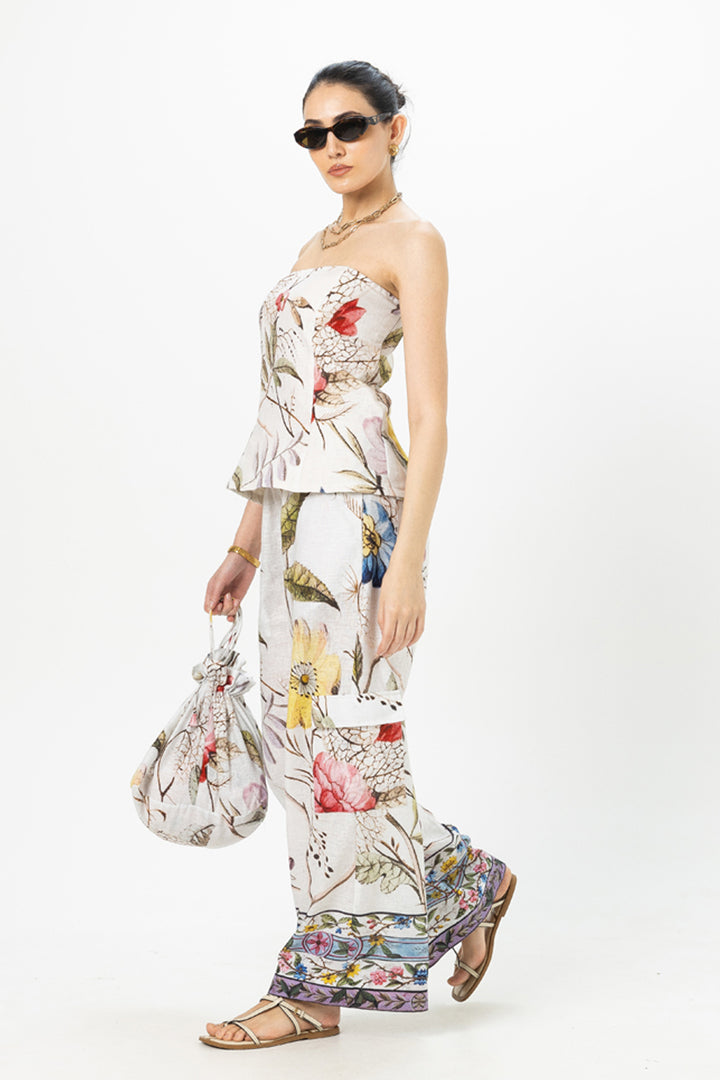 Alicia Strapless Co-ord Set