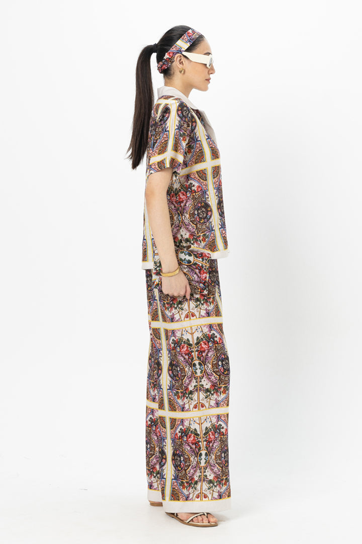 Rococo- White Co-ord Set