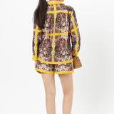 Rococo- Yellow Shorts Set