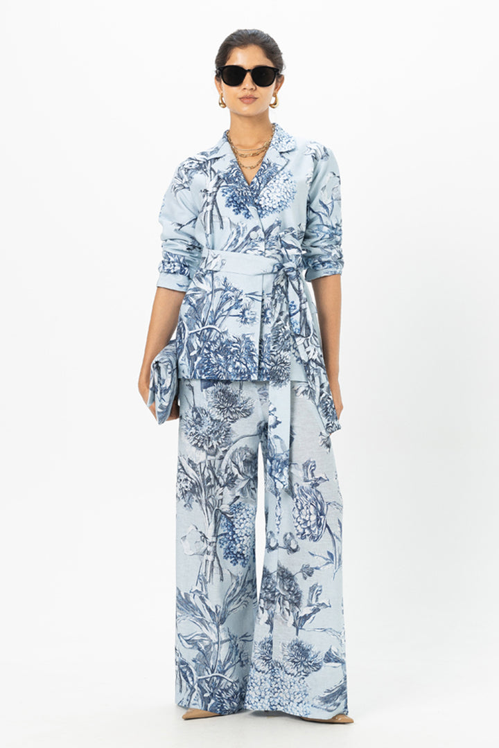 Bianca Wrap Blazer Set