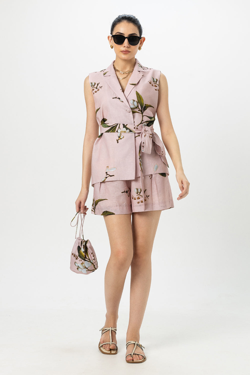 Jasmine Jacket Shorts Set