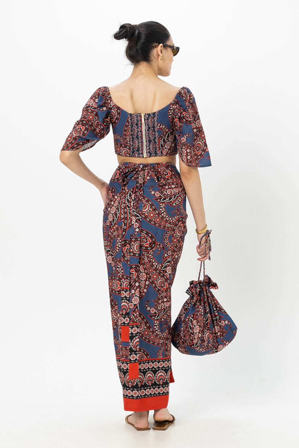 Deniz Tulip Skirt Set