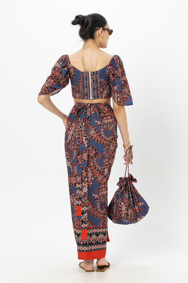 Deniz Tulip Skirt Set