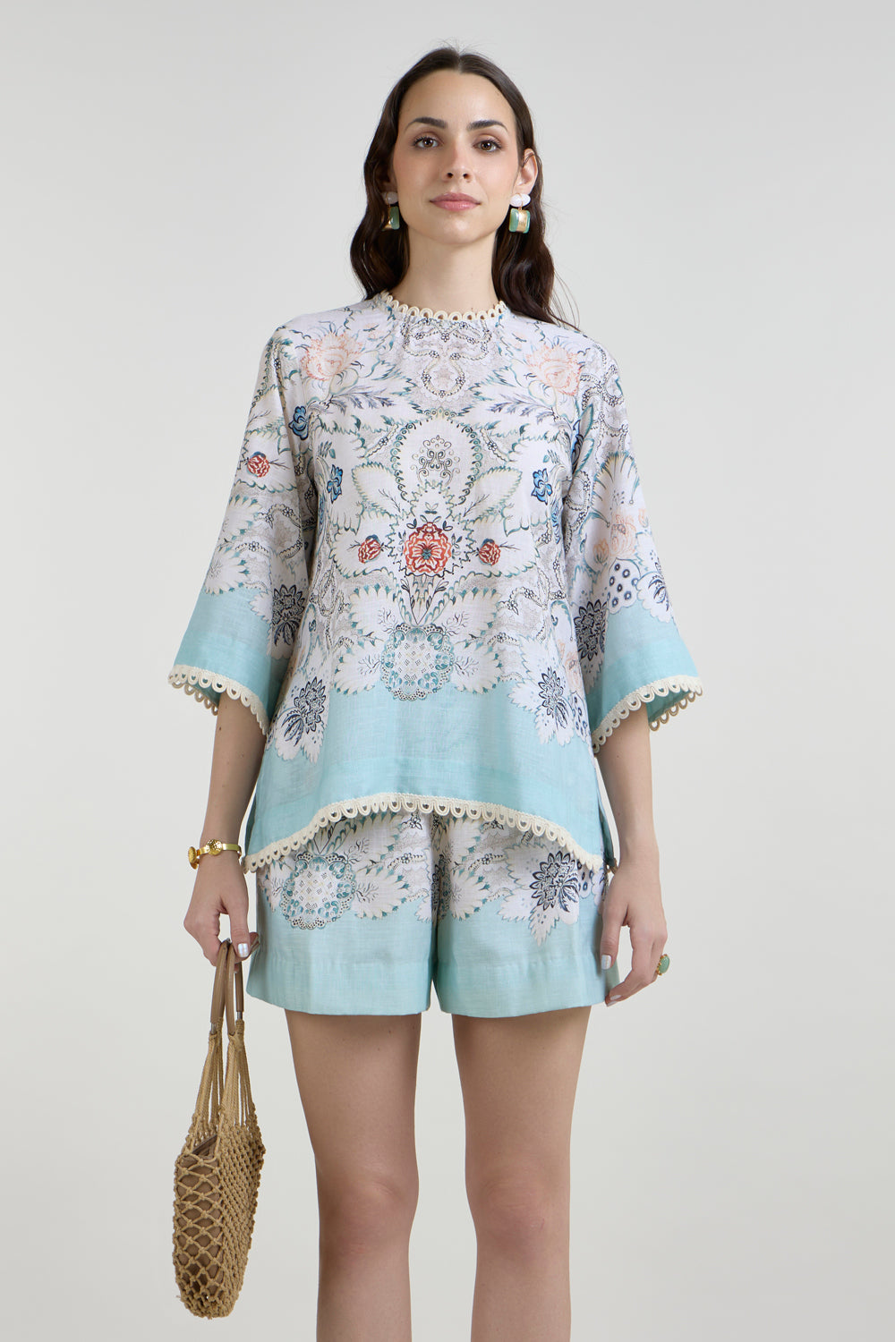 Tyla Tunic Shorts Set