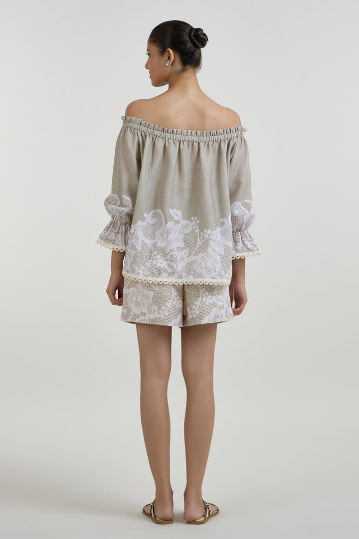 Lucy Off-Shoulder Set