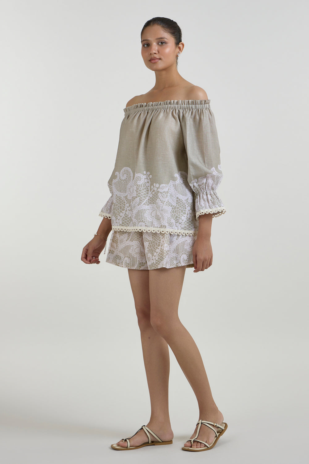 Lucy Off-Shoulder Set