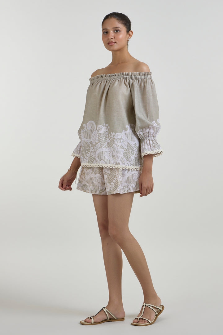 Lucy Off-Shoulder Set