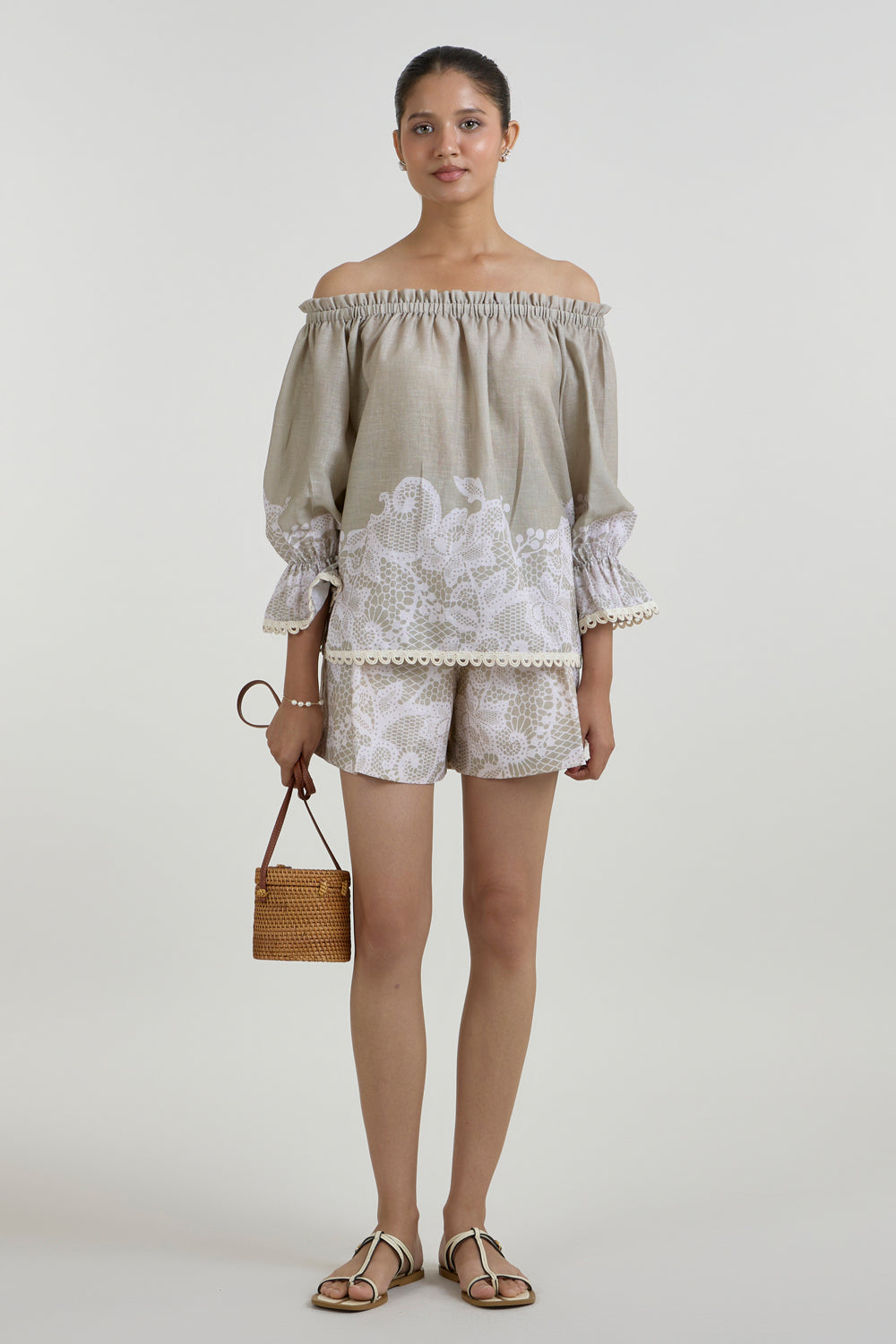 Lucy Off-Shoulder Set