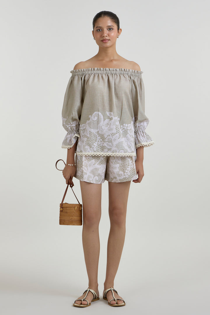 Lucy Off-Shoulder Set