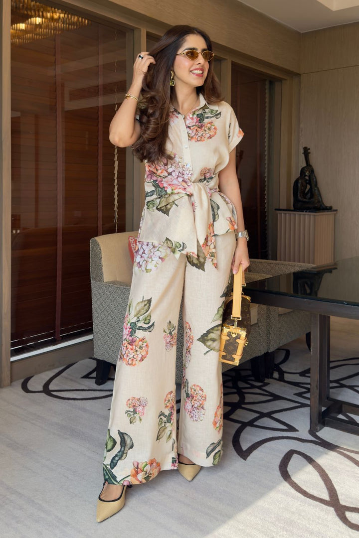 Sharnamli Mehra In Our Hazel Twist Co-ord Set