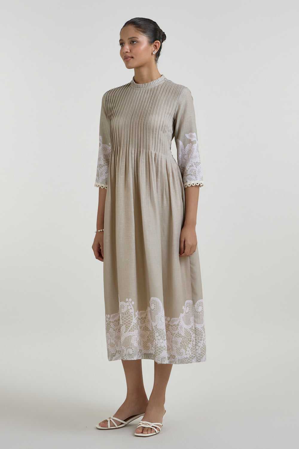 Lucy Pleated Dress