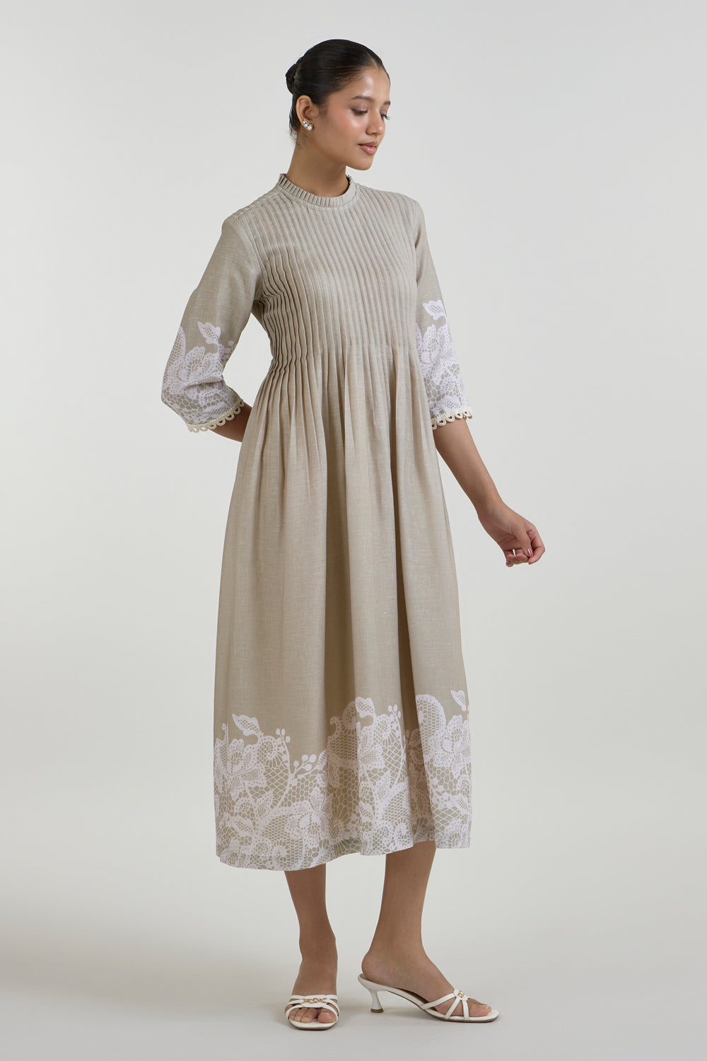 Lucy Pleated Dress