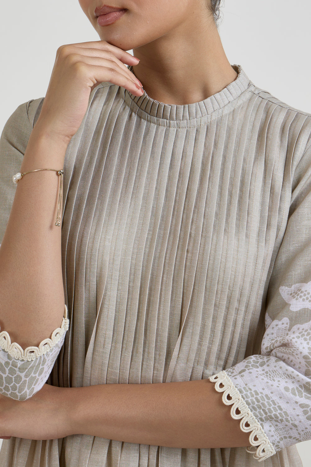 Lucy Pleated Dress