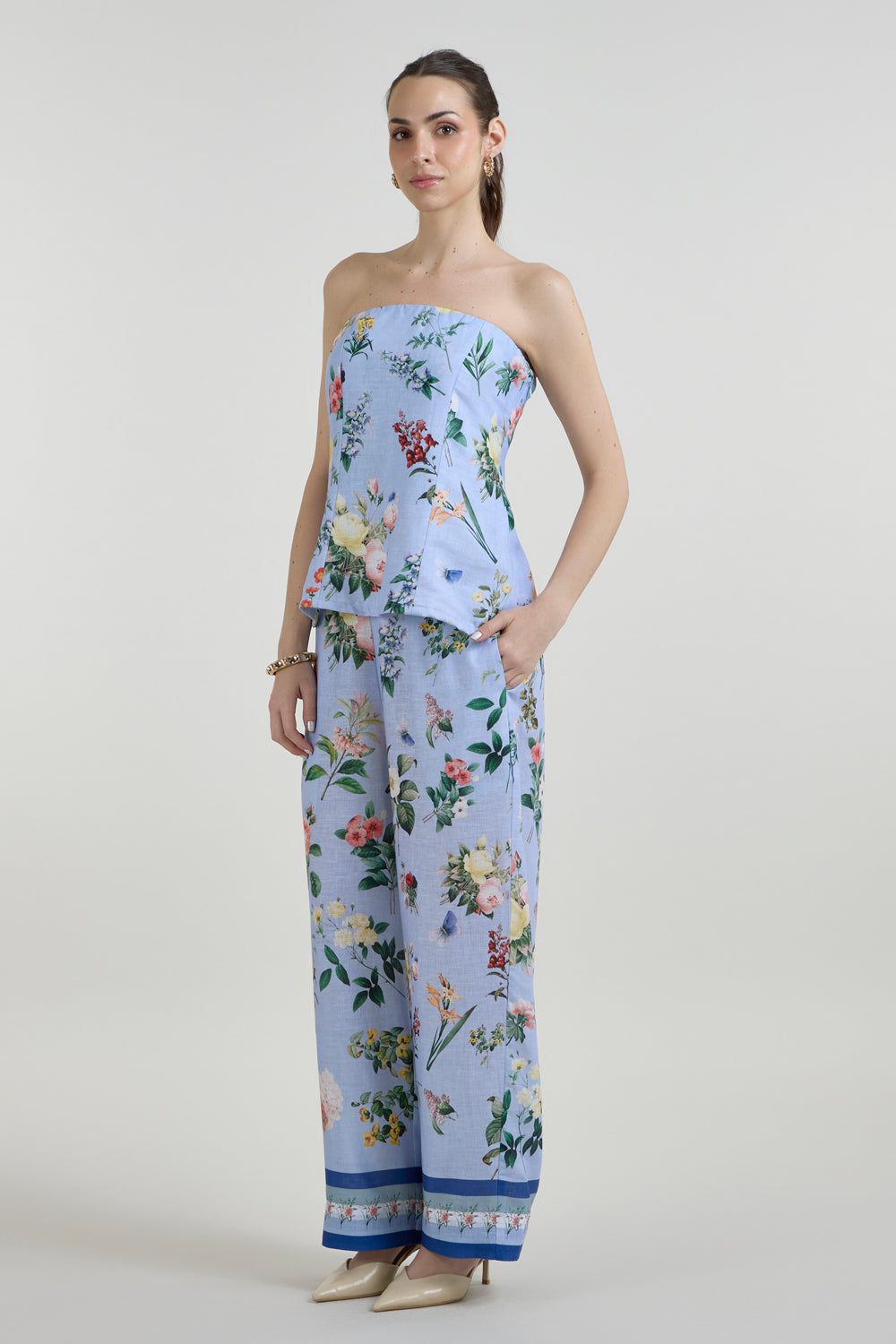 Blaire Strapless Set