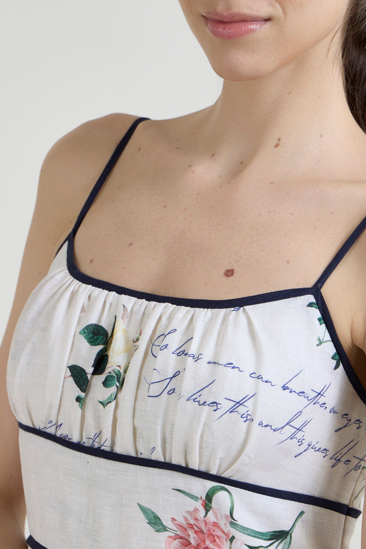 Poetry Strappy Midi Dress