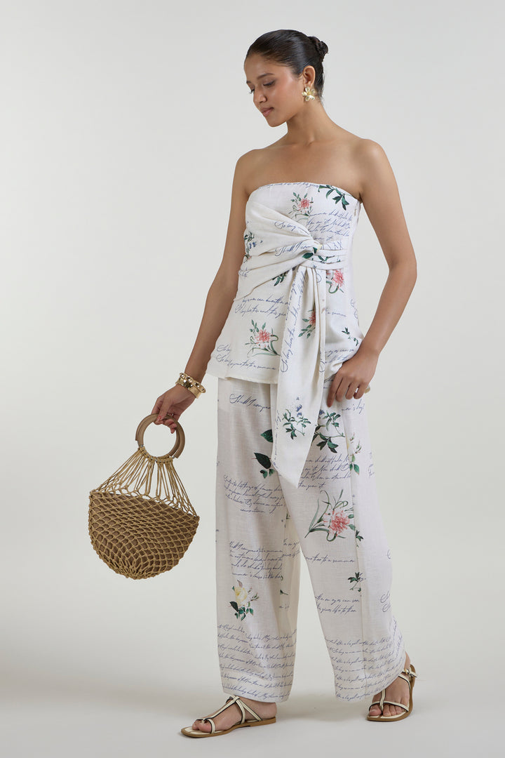 Poetry Strapless Set