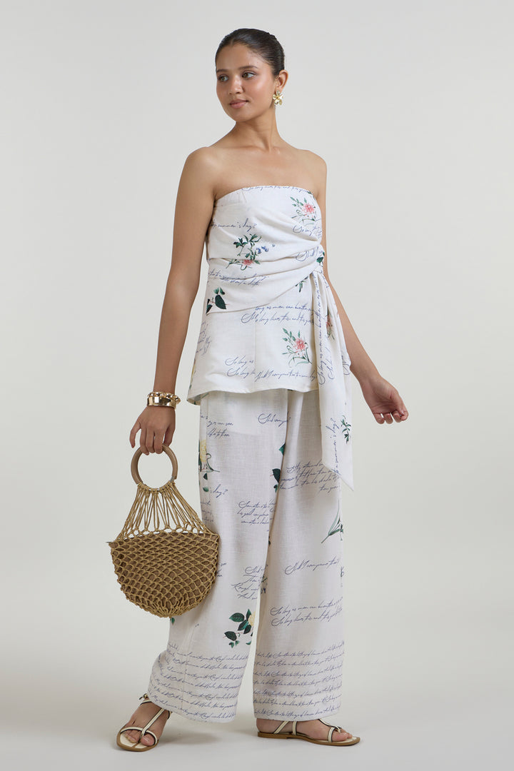 Poetry Strapless Set