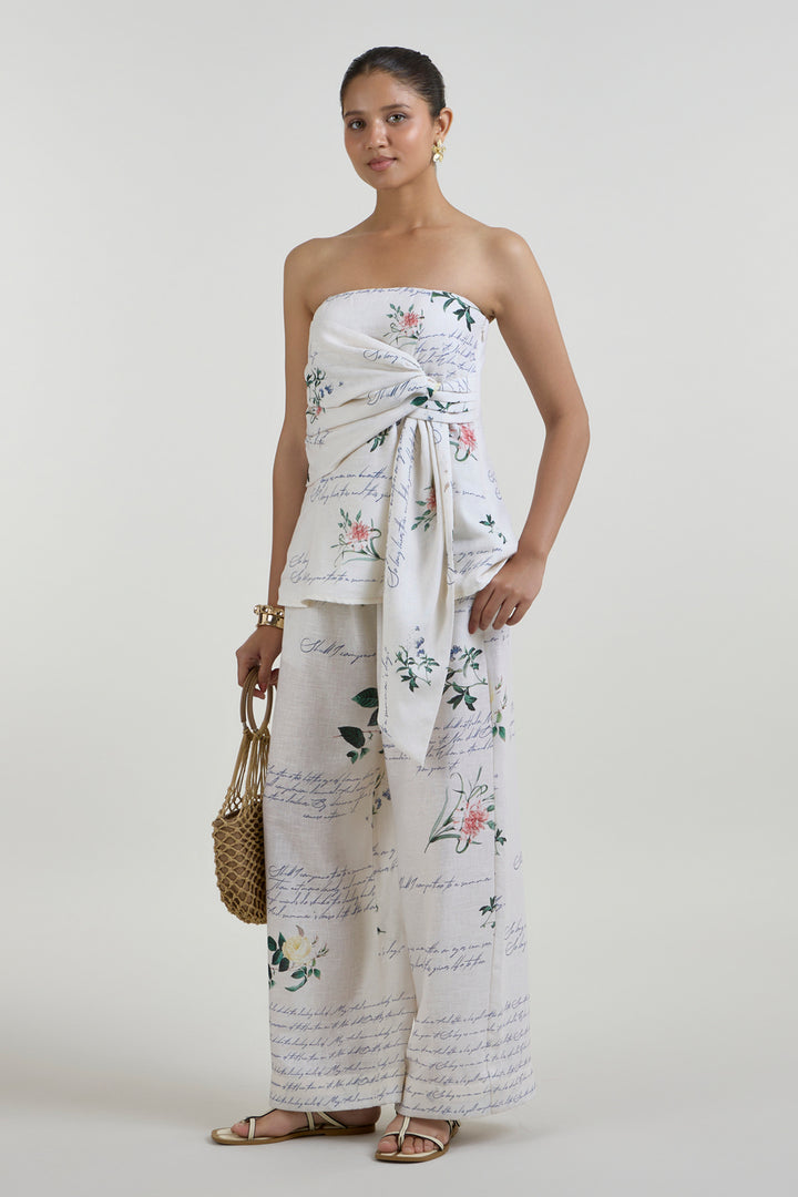 Poetry Strapless Set