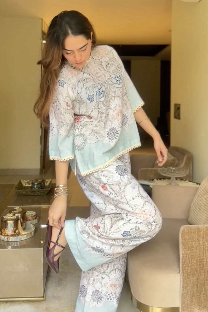 Prabhnoor Kaur Grover In Our Tyla Tunic Pants Set