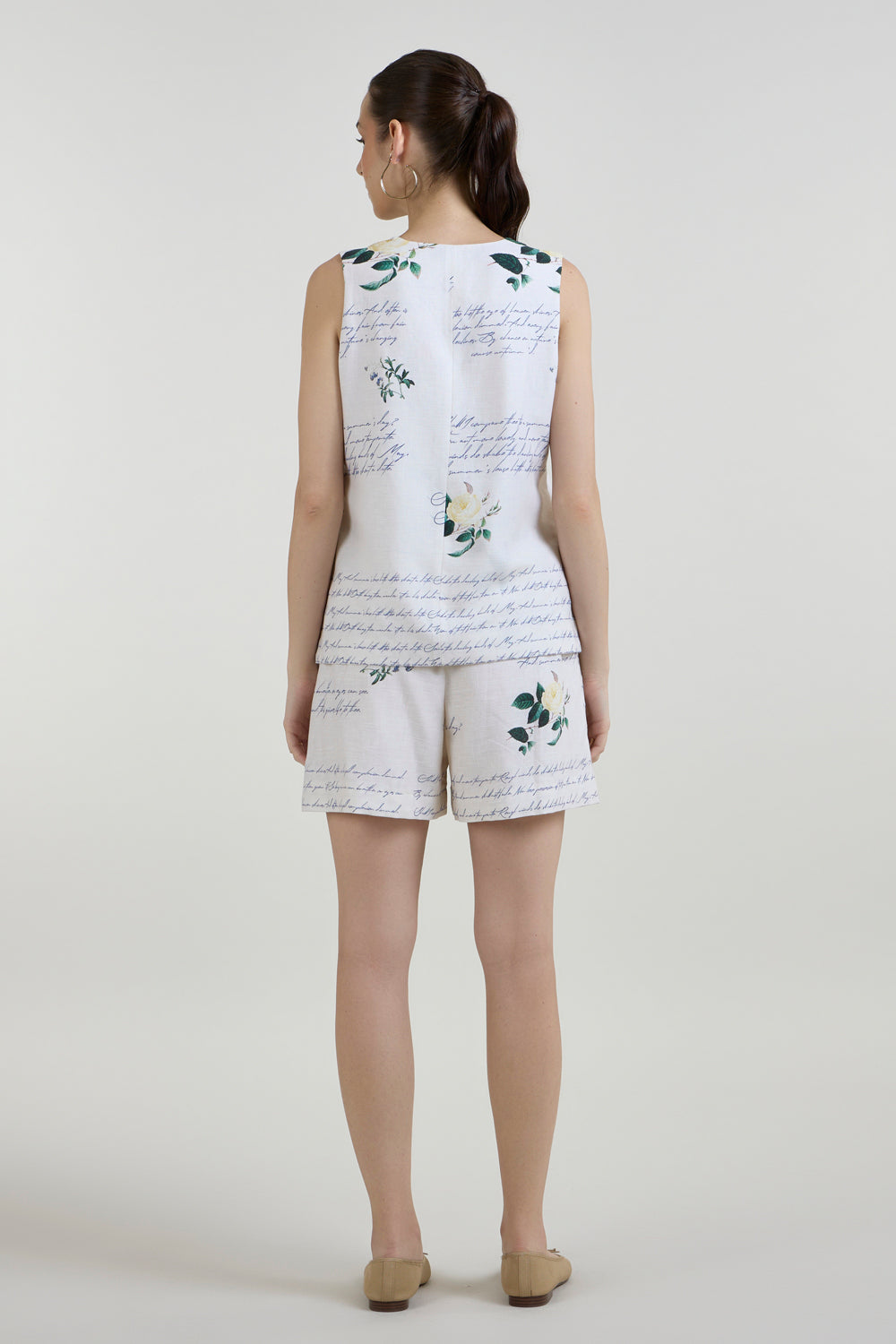 Poetry Blazer Shorts Set