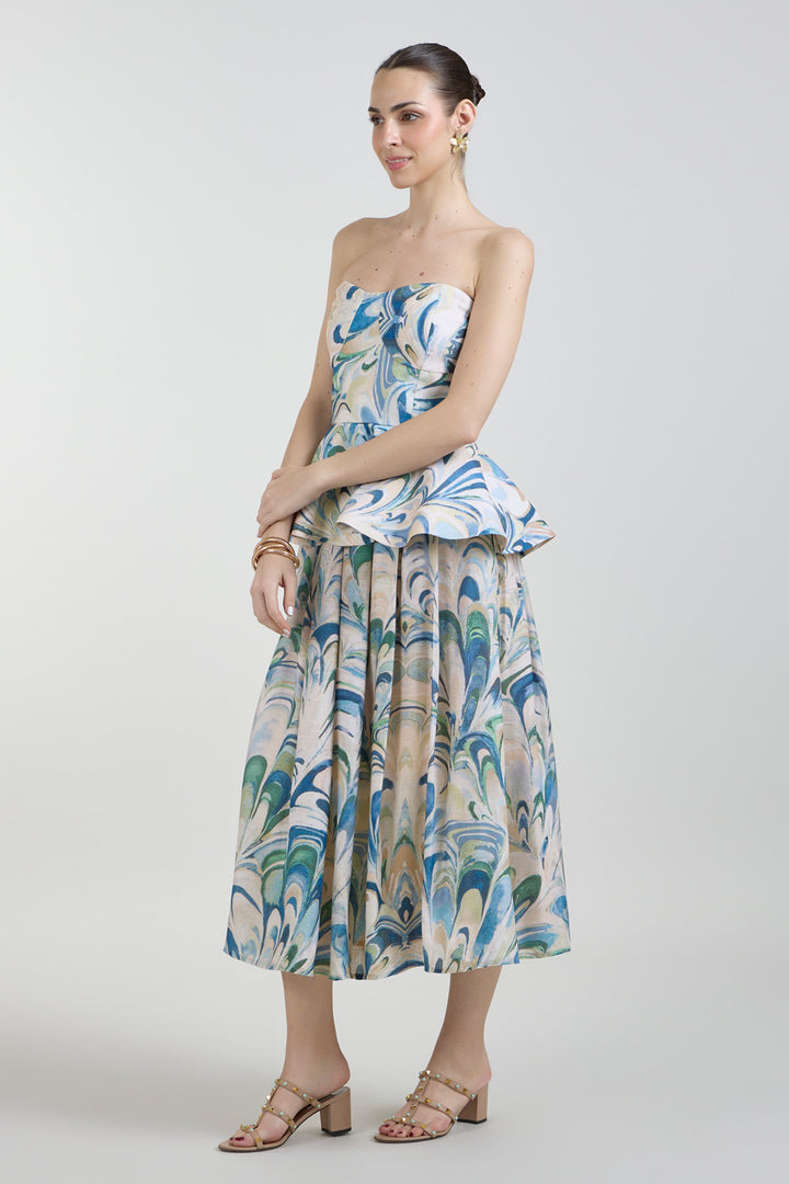 Penelope Peplum Skirt Set