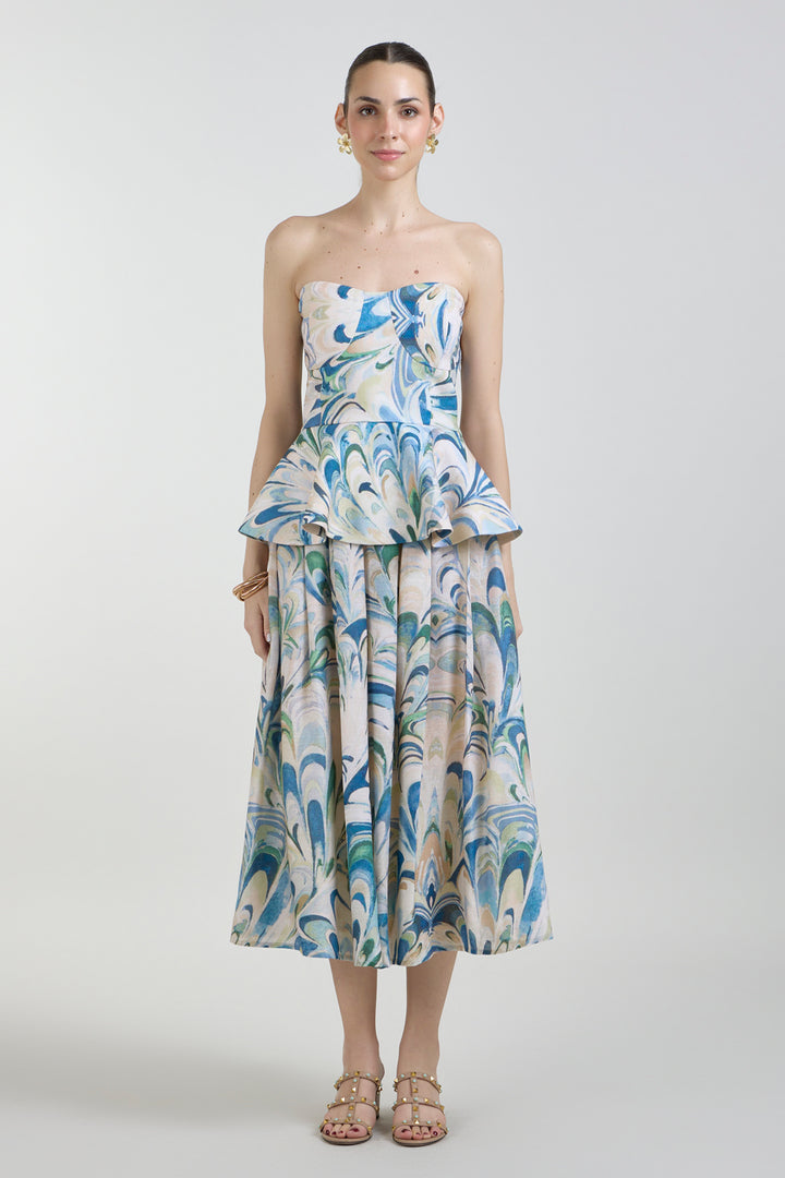 Penelope Peplum Skirt Set