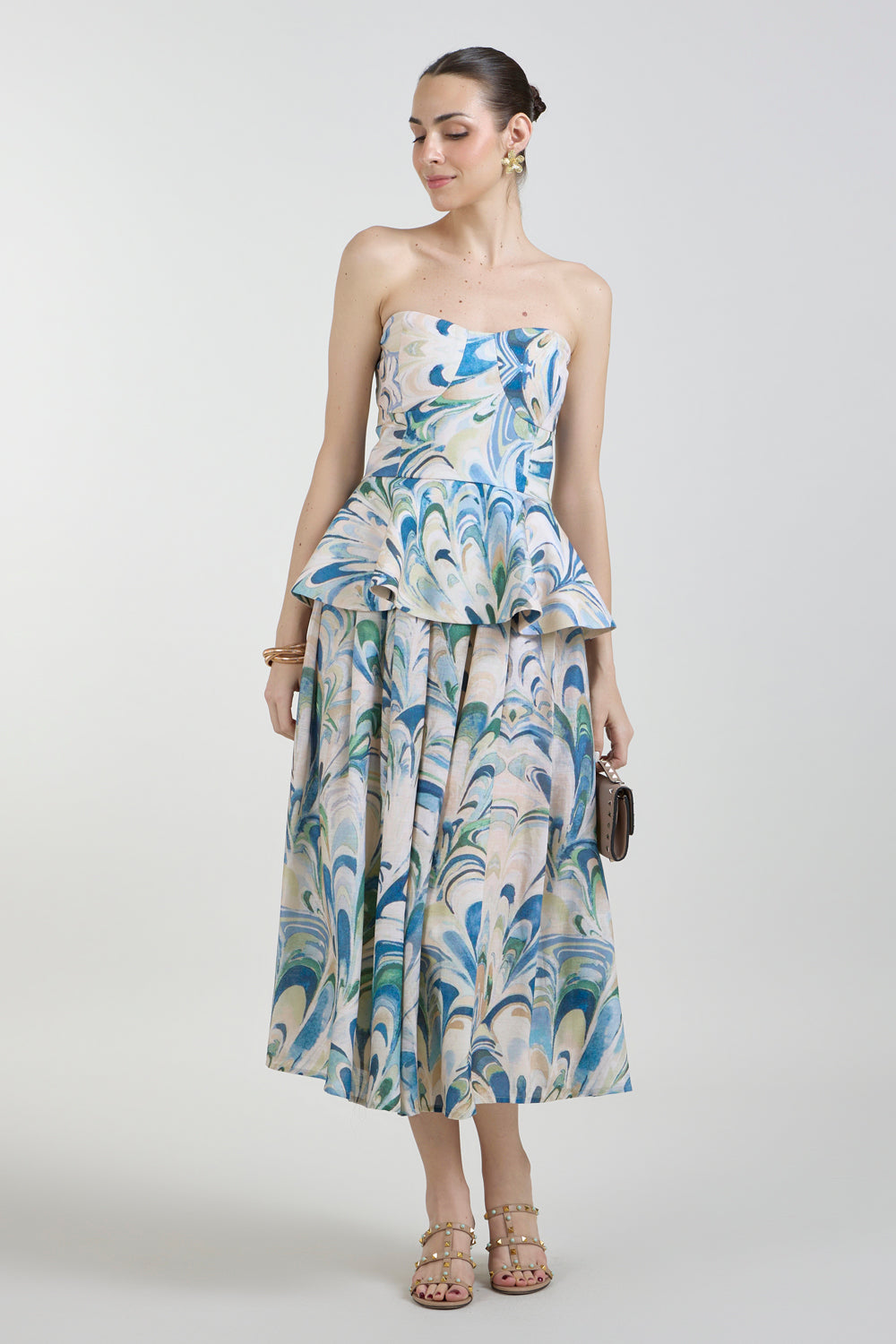 Penelope Peplum Skirt Set