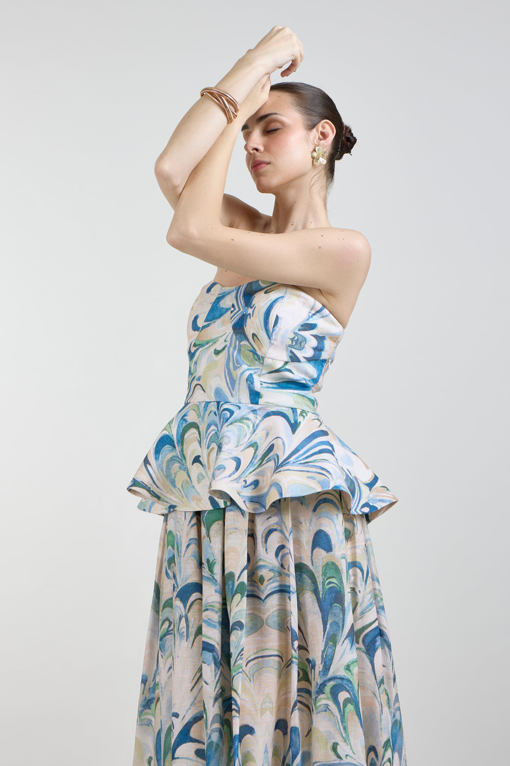 Penelope Peplum Skirt Set