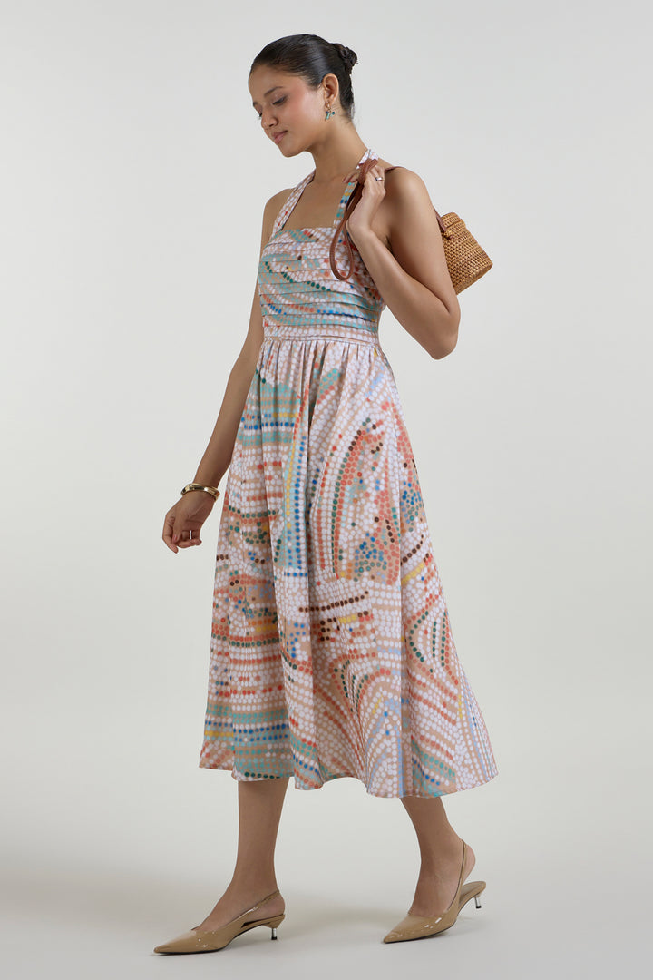 Daphne Halter Dress