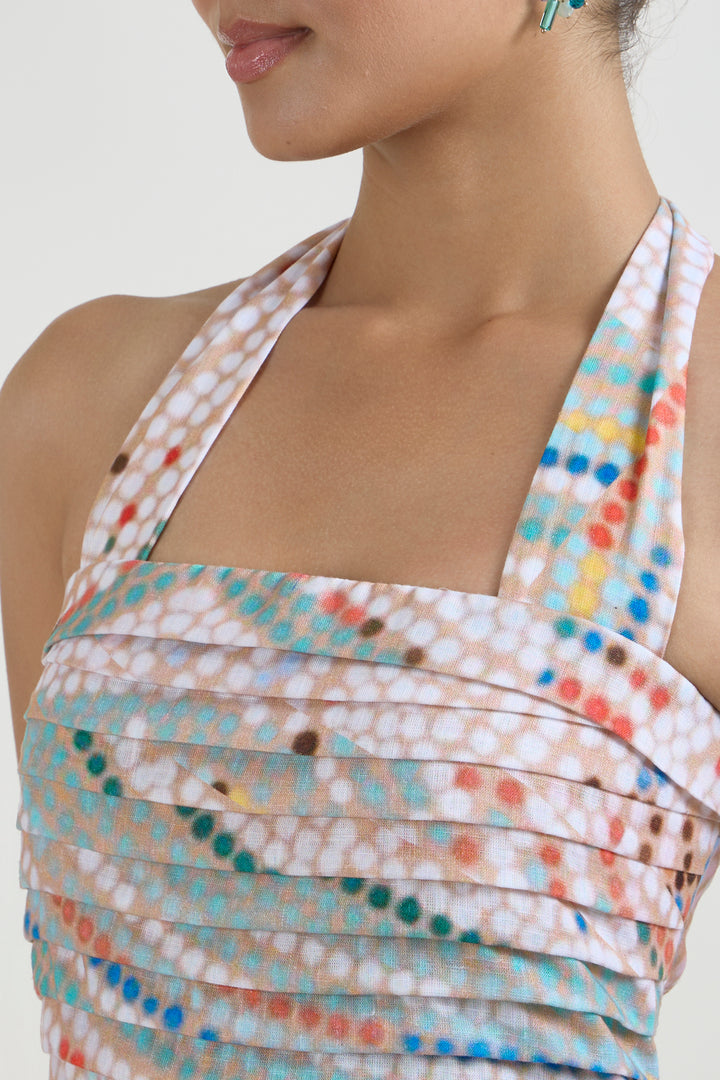 Daphne Halter Dress