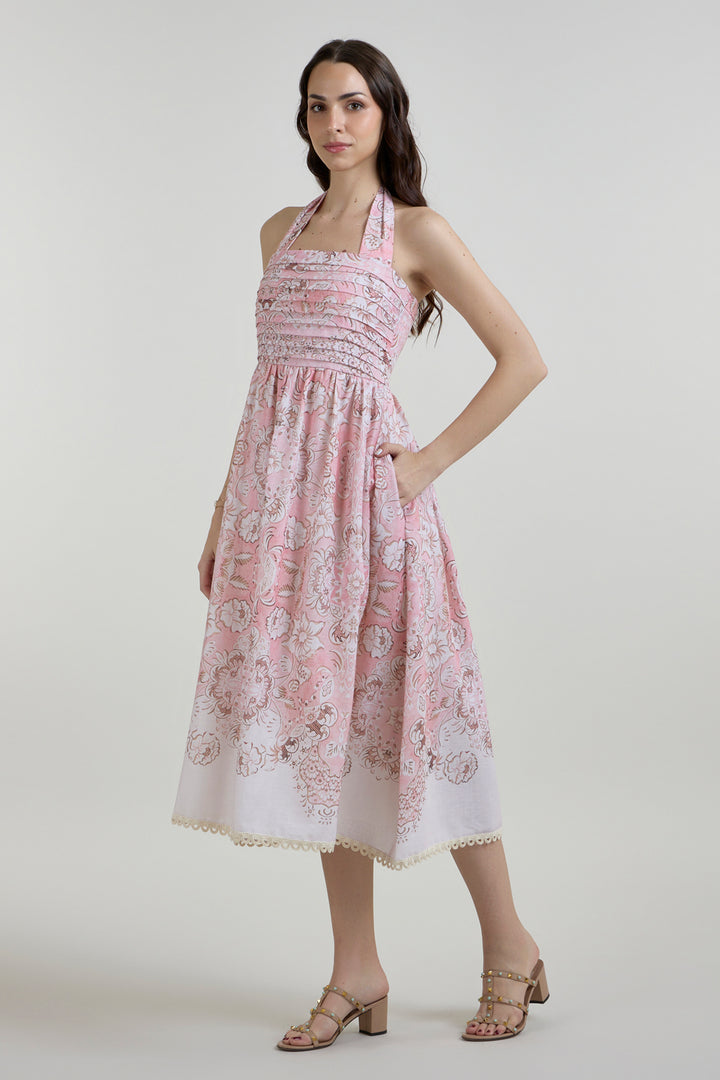 Anna Halter Dress