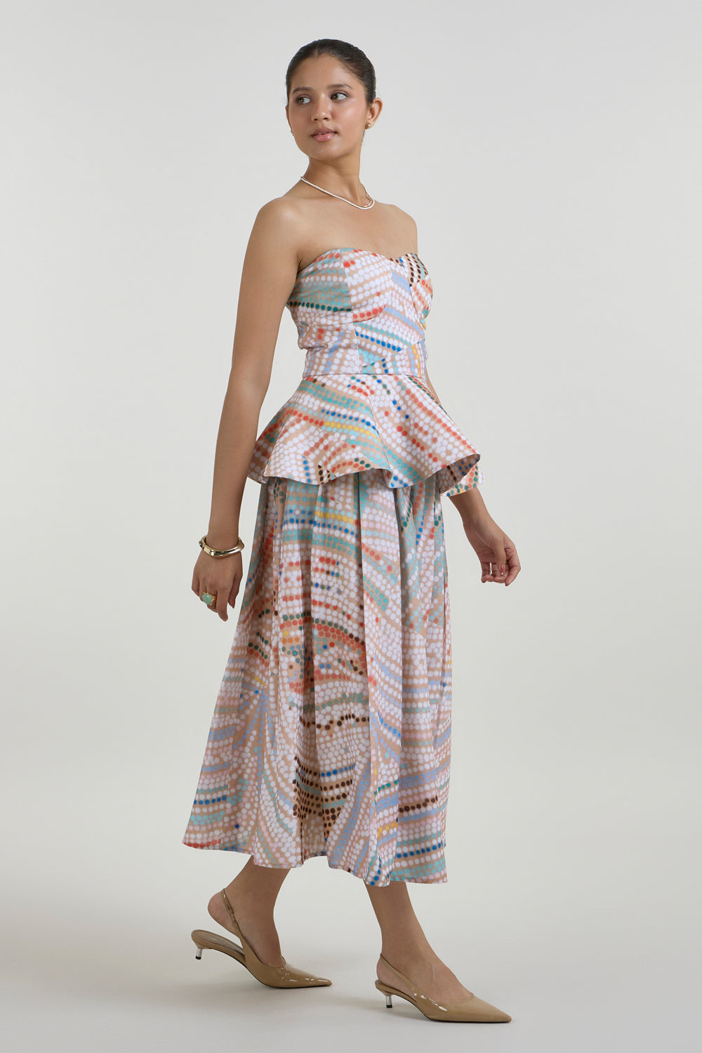 Mitali Wadhwa In Our Daphne Peplum Skirt Set