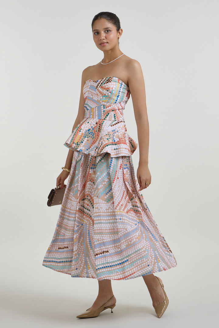 Mitali Wadhwa In Our Daphne Peplum Skirt Set