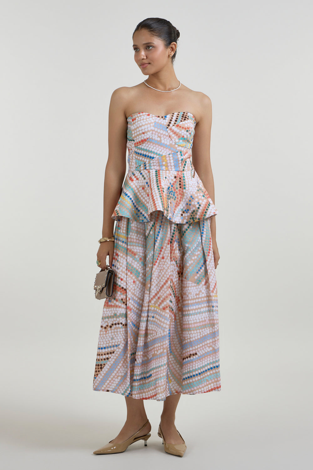 Mitali Wadhwa In Our Daphne Peplum Skirt Set