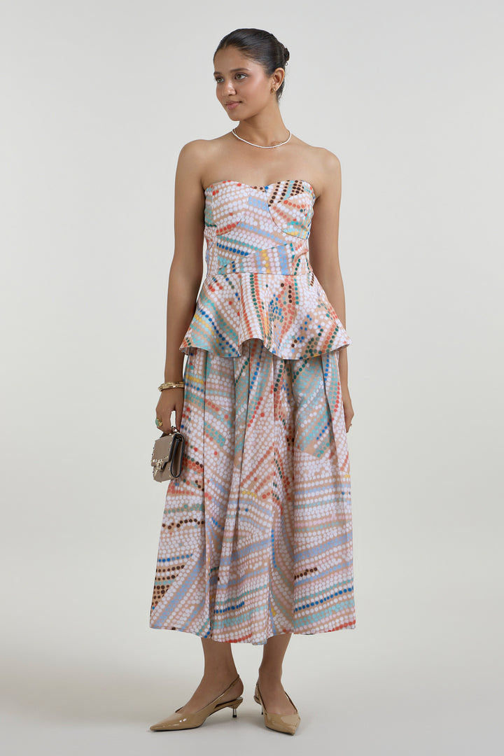 Mitali Wadhwa In Our Daphne Peplum Skirt Set