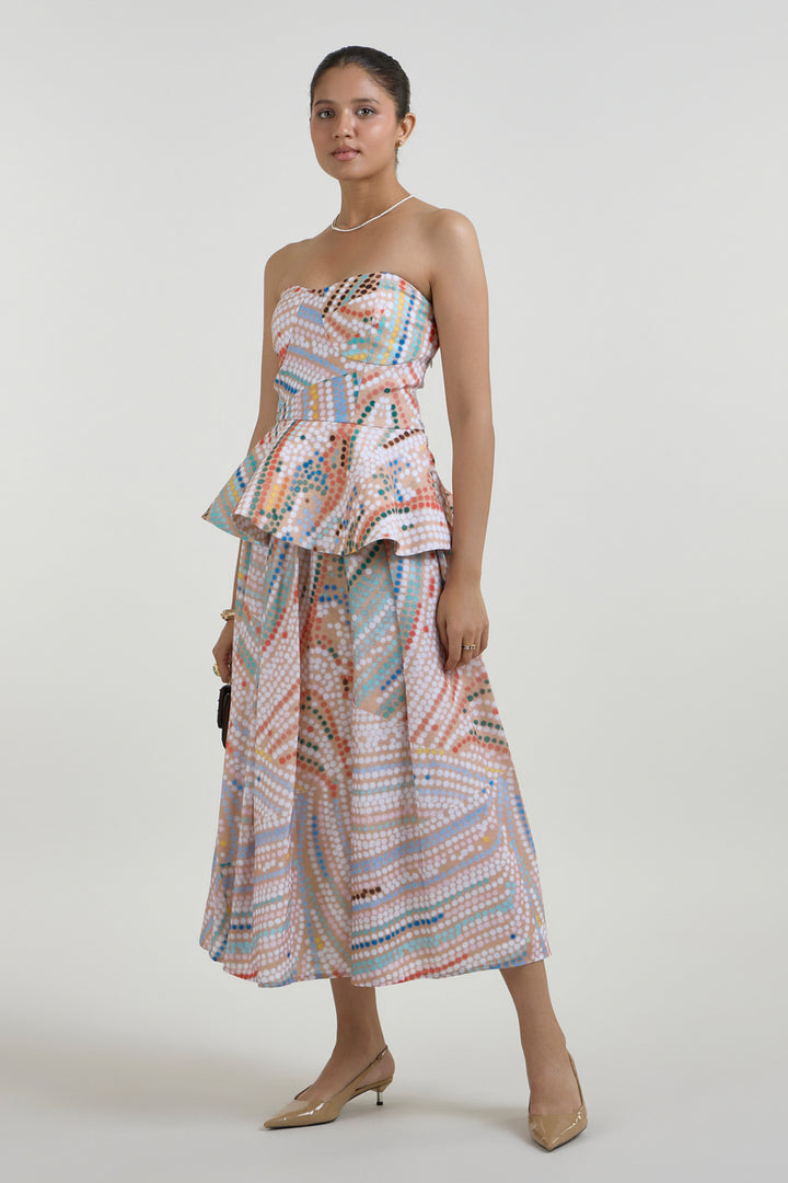 Mitali Wadhwa In Our Daphne Peplum Skirt Set