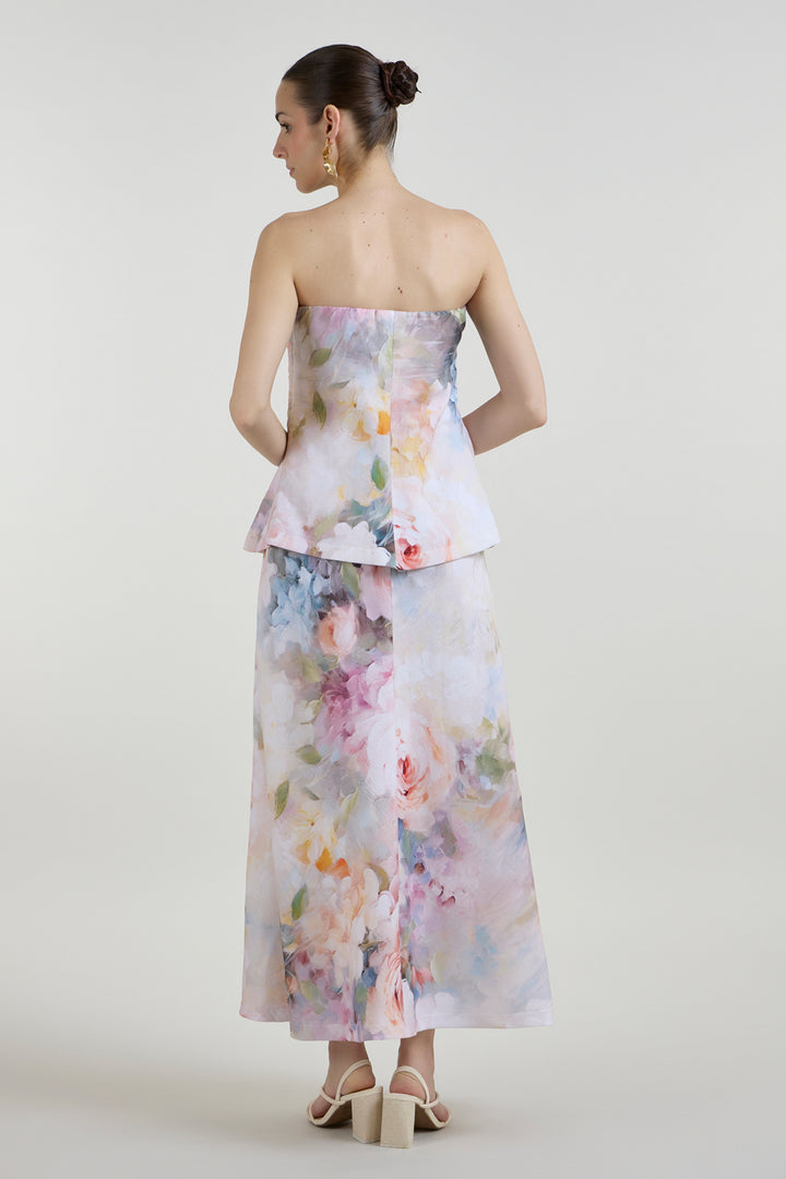 Saachi Bhasin In Our Olivia Strapless 2-1 Dress